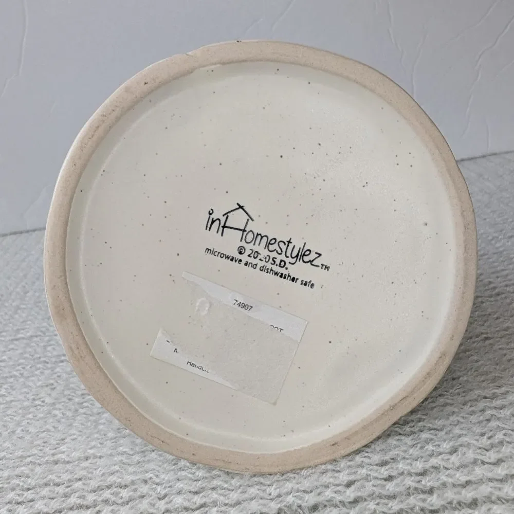 Lemon Bloom Ceramic Creamer By Inhomestylez